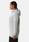 The North Face Womens Zumo Hoodie, Light Grey Heather