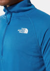 The North Face Flex II Half Zip Jumper, Banff Blue