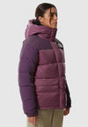 The North Face Womens Retro Puffer Short Jacket, Purple