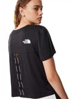 The North Face Women’s Mountain Athletics Cropped T-Shirt, Black