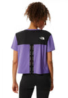The North Face Women’s Mountain Athletics Cropped T-Shirt, Purple