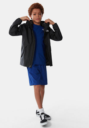 The North Face Boys Zipline Rain Jacket, Black