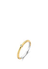 Ti Sento Cubic Zirconia Solitaire Ring, Gold