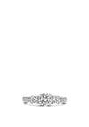 Ti Sento Elegant Zirconia Ring, Silver