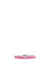 Ti Sento Milano Enamelled Fuchsia Stone Ring, Silver Size 54