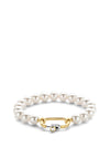 Ti Sento Mother of Pearl Bracelet, Gold