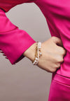 Ti Sento Mother of Pearl Bracelet, Gold