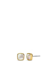 Ti Sento Milano Mother of Pearl Doublet Earrings, Gold