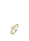 Ti Sento Milano Pearl Ring, Gold