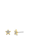 Ti Sento Star Stud Earrings, Gold
