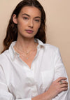 Ti Sento Milano Plait Pendant Necklace, Silver