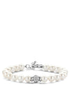Ti Sento Pearl Crystal Ball Bracelet, Silver