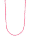 Ti Sento Milano Pink Beaded Necklace, Silver