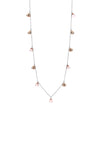 Ti Sento Rosebuds Necklace, Silver