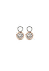 Ti Sento Crystal Embellished Ear Charms, Rose Gold