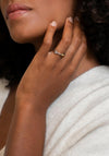Ti Sento Milano Silver and Gold Arrow Ring