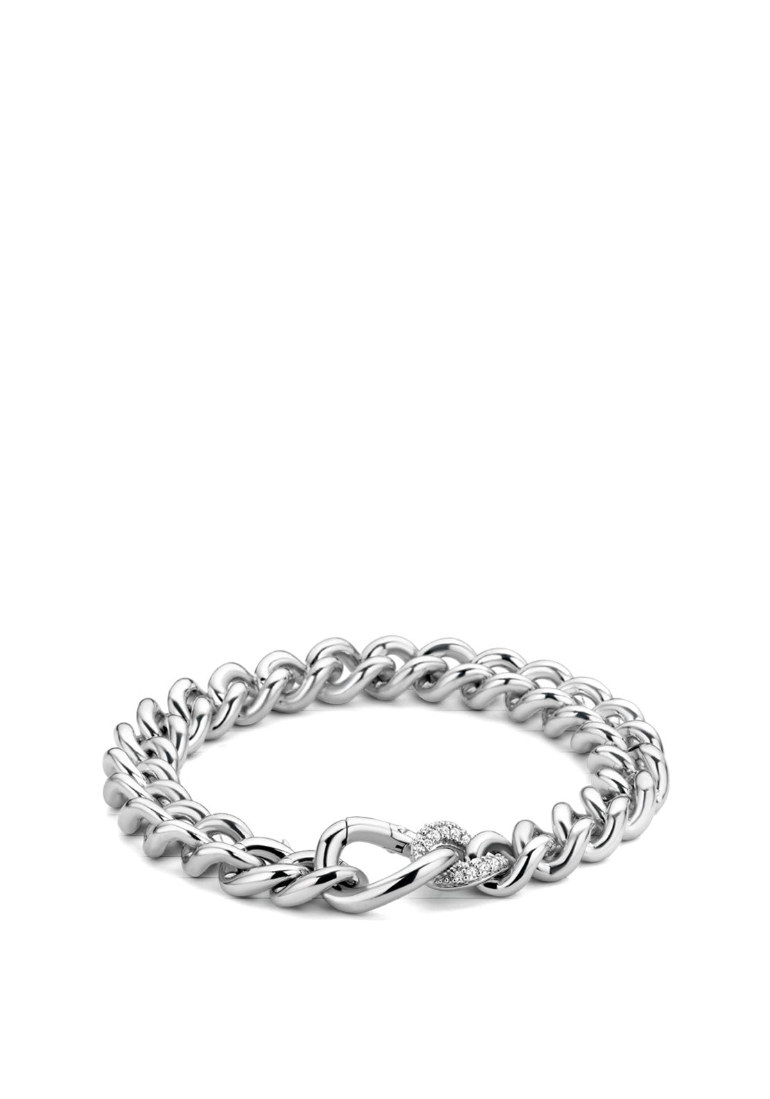 Ti Sento Chucky Link Bracelet, Silver