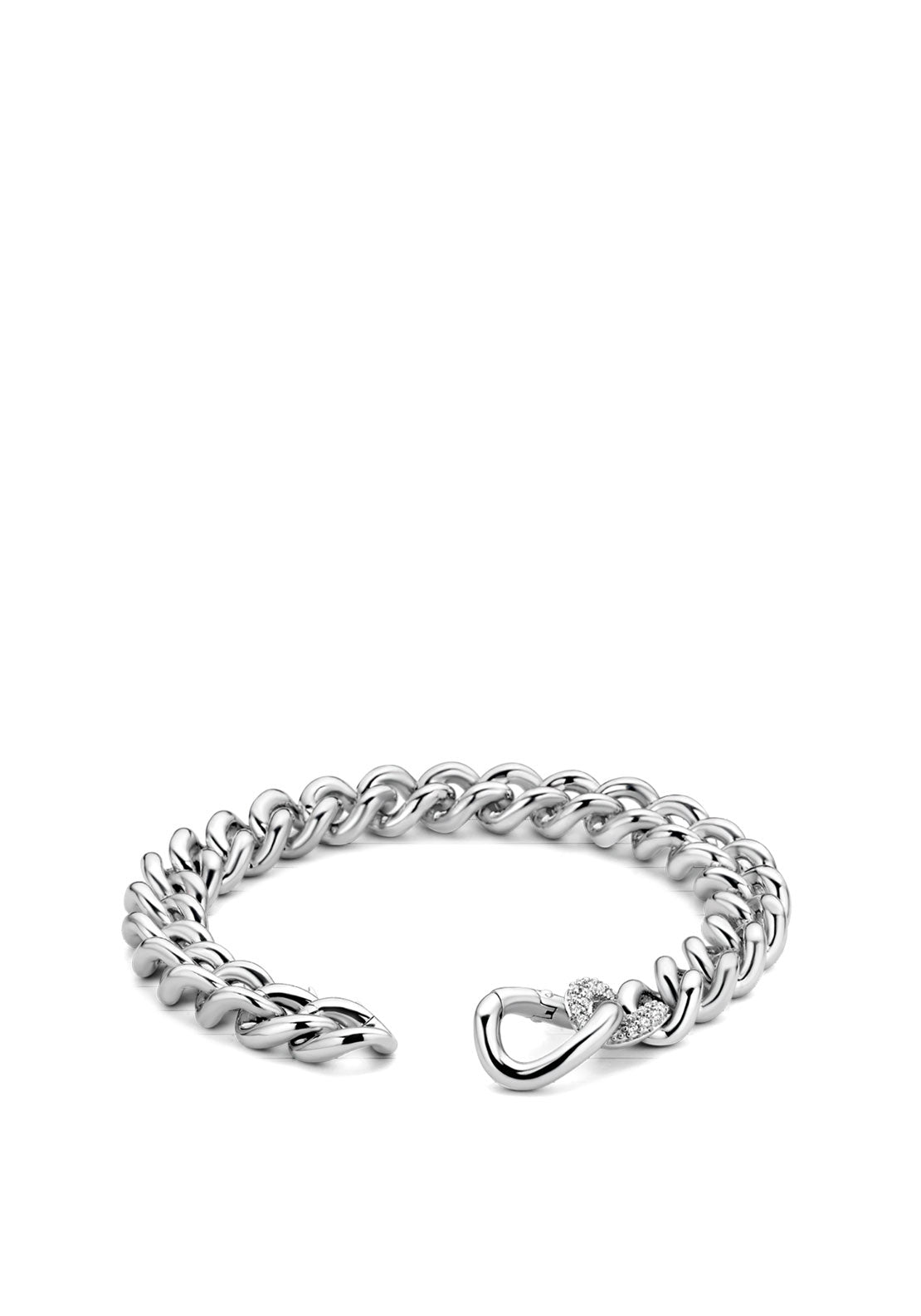 Ti Sento Chucky Link Bracelet, Silver