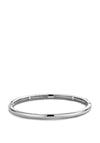 Ti Sento Silver and Black Onyx Zirconia Bangle Bracelet 2874ZB