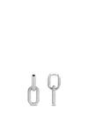 Ti Sento Silver Twist Chain Link Earrings 7831ST