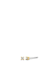 Ti Sento Milano Mini Zirconia Stud, Gold