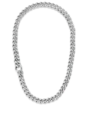 Ti Sento Chucky Link Necklace, Silver