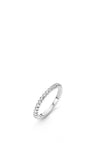 Ti Sento Milano Small Zirconia Ring, Silver