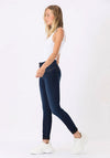 Tiffosi Double Comfort One Size Skinny Jeans, Blue