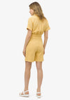 Tiffosi Floral High Waisted Shorts, Yellow