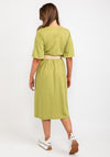 Tiffosi Selva Belted Midi Dress, Green