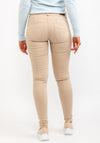 Tiffosi One Size Double Up Skinny Jeans, Camel