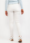 Tiffosi One Size Double Up Skinny Jeans, Off White