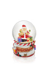 Tipperary Crystal Christmas Musical Santa Plane Snow Globe