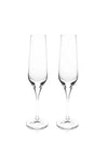 Tipperary Crystal Eternity Champagne Glass Pair