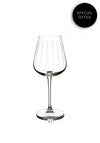 Tipperary Crystal Vertical Cut Set of 6 Wine Glasses