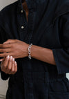 Ti Sento Milano Zirconia Accented Chain Bracelet, Silver