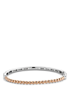 Ti Sento Milano Bubble Bangle Bracelet, Rose Gold