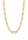 Ti Sento  Chain Link Necklace, Gold