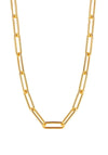 Ti Sento Milano Chain Link Necklace, Gold