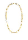 Ti Sento  Chain Link Necklace, Gold
