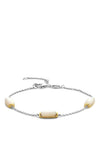 Ti Sento Mother of Pearl Stone Bracelets, Silver
