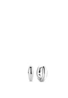Ti Sento Small Oval Hoop Earrings, Silver