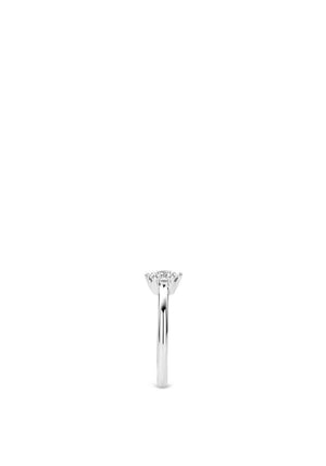 Ti Sento Zirconia Set Ring, Silver
