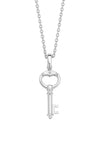 Ti Sento Key Charm Pendant, Silver