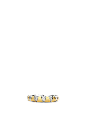 Ti Sento Rays of Sun Ring, Gold