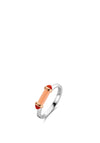 Ti Sento Coral Stone Ring