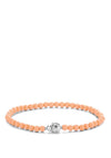 Ti Sento Beaded Bracelet, Coral Pink