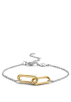 Ti Sento Connected Links Chain Bracelet, Gold & Silver