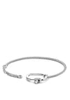 Ti Sento Statement Lock Chain Bracelet, Silver