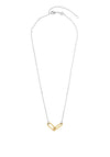 Ti Sento Milano Connected Links Chain Necklace, Gold & Silver